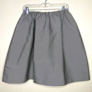 JIL SANDER Navy- Striped Skirt